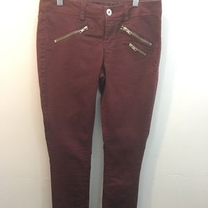 VANILLASTAR Red Jegging Material Jeans